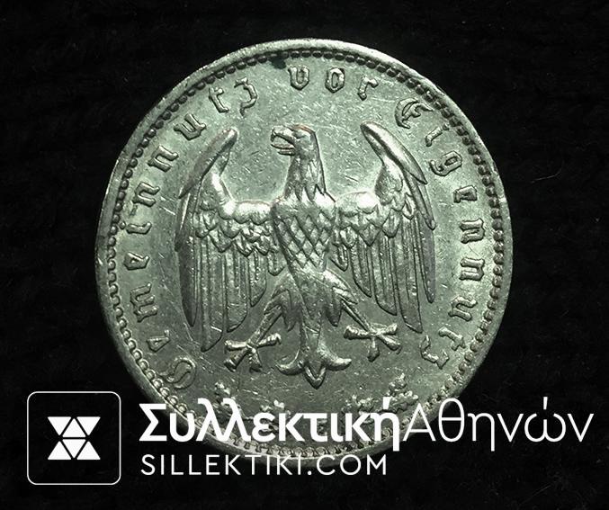 GERMANY 1 Mark 1934 AU