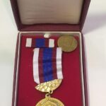 SLOVAKIA Fire Medal Boxed