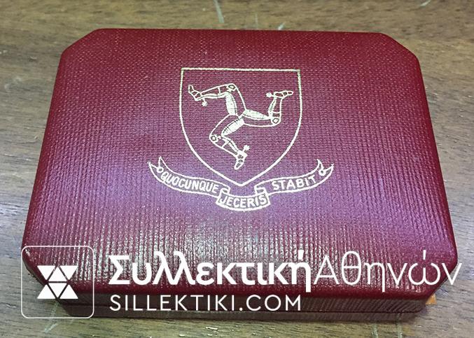 ΝΗΣΙΑ ΤΟΥ ΜΑΝ Κορώνα 1874-1974 UNC