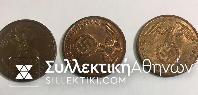 ΓΕΡΜΑΝΙΑ Ράιχ Συλλογή 30 Διαφοερτικά 1936-1947 F to ΑU