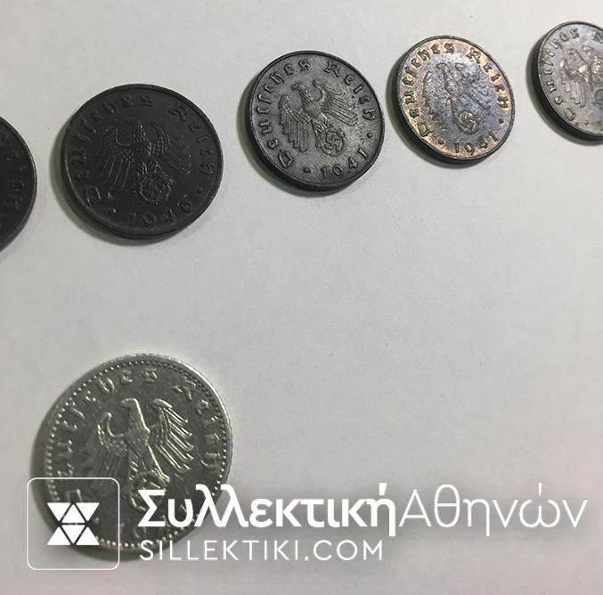 ΓΕΡΜΑΝΙΑ Ράιχ Συλλογή 30 Διαφοερτικά 1936-1947 F to ΑU