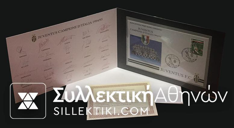 ITALY Juventus Com. Cover with COA