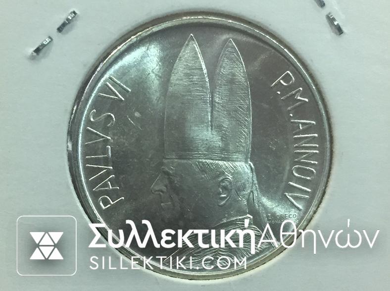 VATICAN 500 Lire 1966 BU