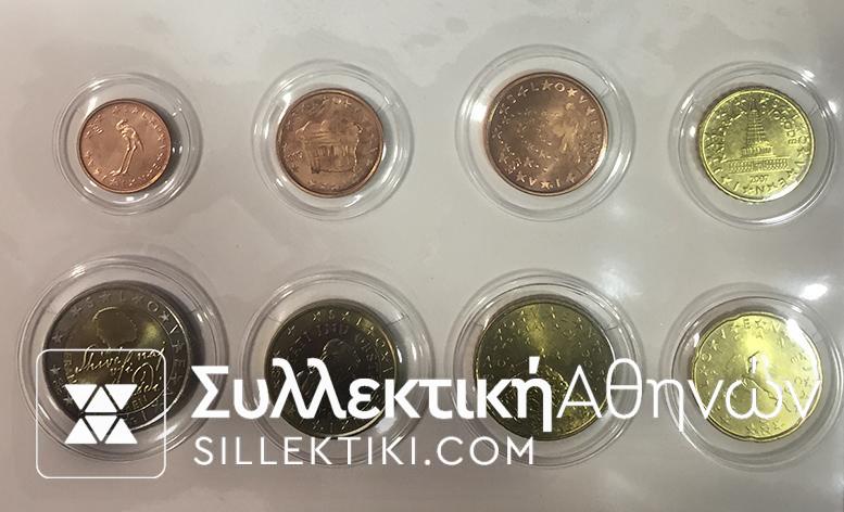 SLOVENIA Set Euro 2007 UNC