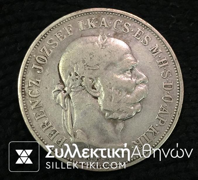 HUNGARY 5 Cor. 1900 VF
