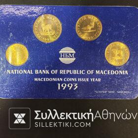 ΣΚΟΠΙΑ Σετ (4) 1993 UNC