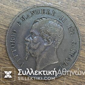 ΙΤΑΛΙΑ 5 Σεντίσιμι 1861 XF