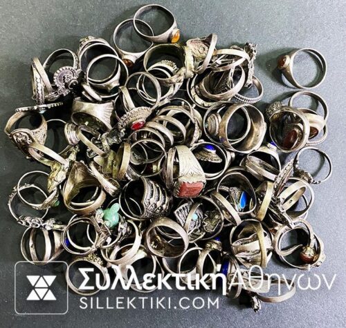 90 Silver Rings