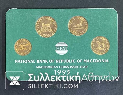 SKOPIA Set (4) 1993 UNC