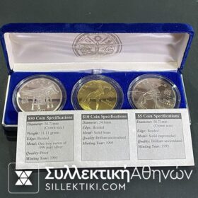 ΝΗΣΙΑ ΜΑΡΣΑΛ Σετ 5-10-50 Δολλάρια 1995 UNC