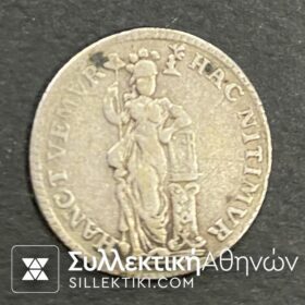 ΟΛΛΑΝΔΙΑ GELDERLAND 1/4 Gulden 1759 KM#89 VF