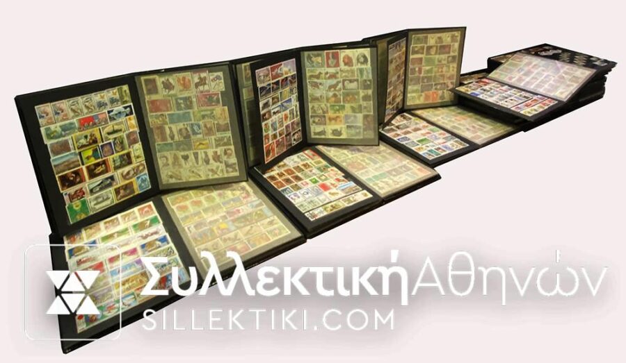 ΠΡΟΣΦΟΡΑ 'Αλμπουμ γεμάτο με γραμματόσημα (τα περισσότερα μεγαλόσχημα) από διάφορες χώρες