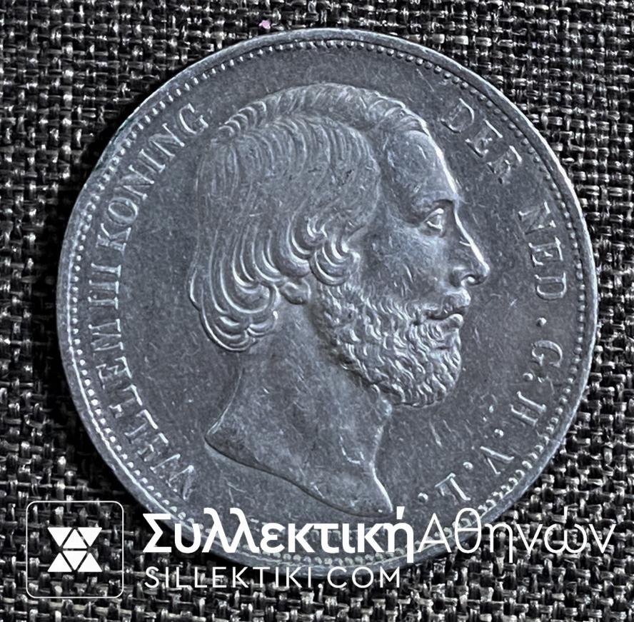 ΟΛΛΑΝΔΙΑ 2 1/2 Γκιούλντες 1870 XF