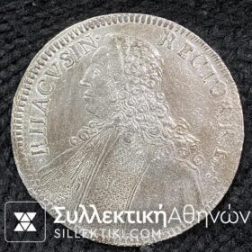 ΚΡΟΑΤΙΑ ΡΑΓΚΟΥΣΑ Τάληρο 1755 με διπλοχτύπημα στον οπισθότυπο XF