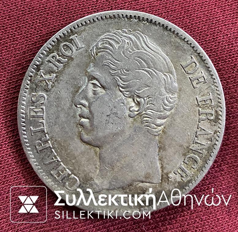 FRANCE 5 Franc 1827 XF