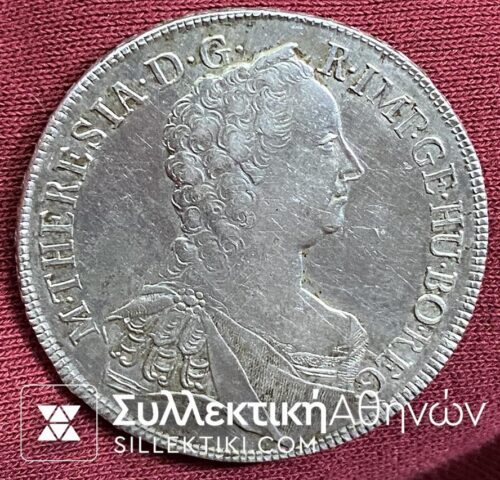 AUSTRIA Thaler Theresia 1756 XF/AU