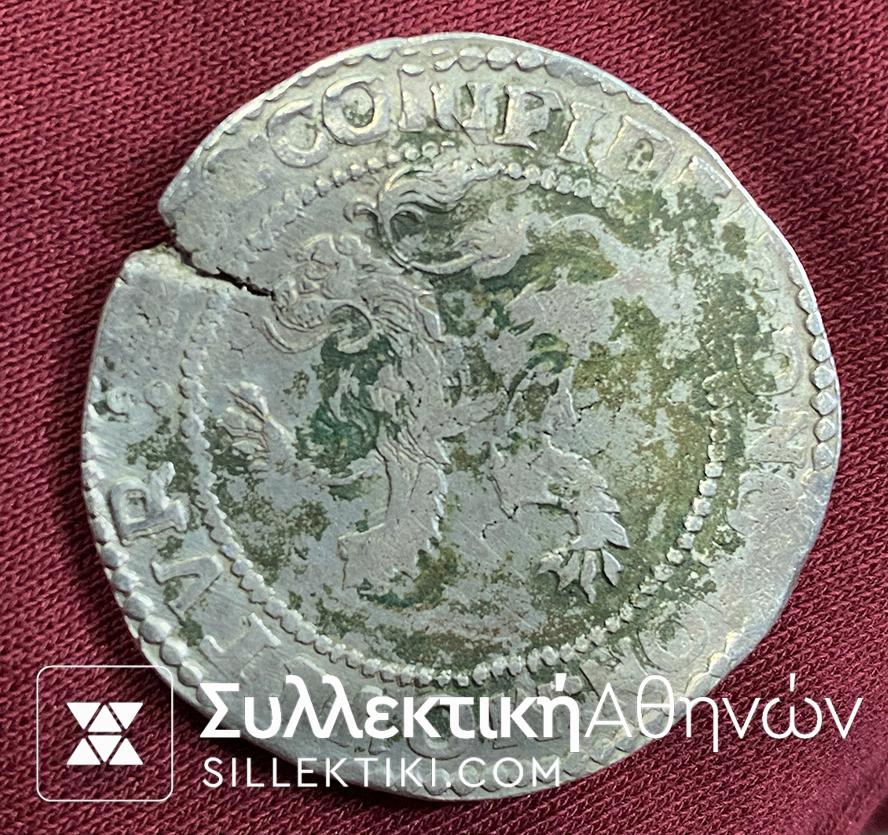 ΟΛΛΑΝΔΙΑ (Κάτω χώρες - Holland) 17os Αιώνας Lion Thaler F Date not visible