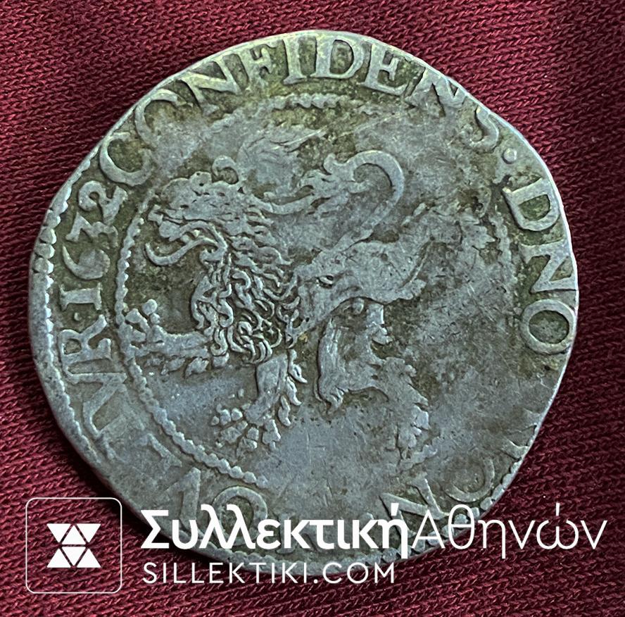 ΟΛΛΑΝΔΙΑ (Κάτω χώρες HOLLAND) Lion Thaler 1632 F/VF