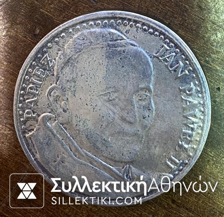 POLAND Silver Medal PAPIEZ JAN PAWELL II