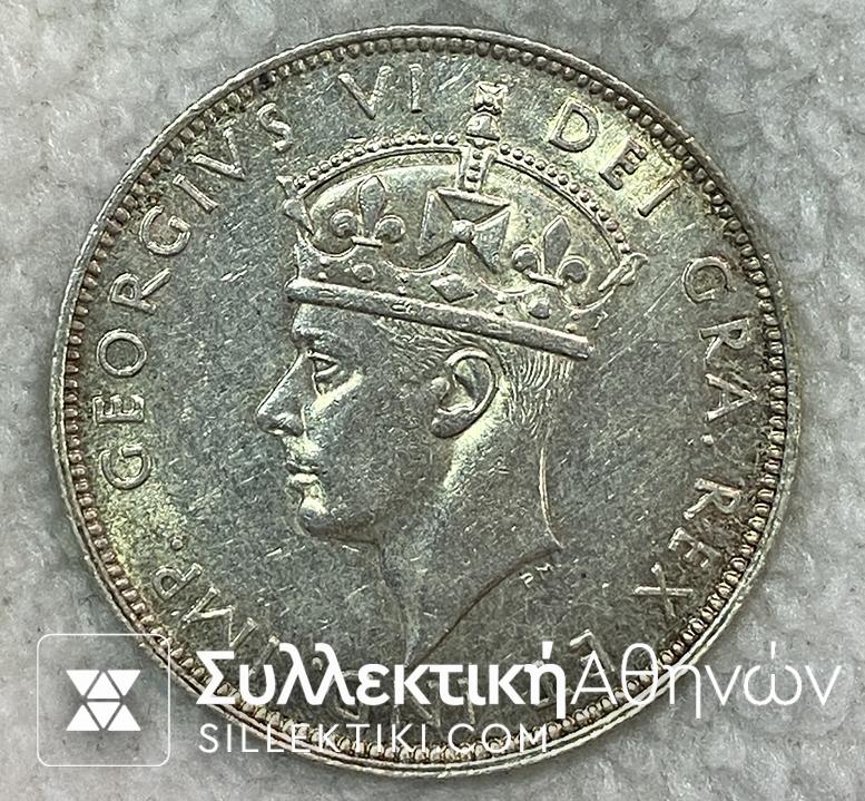 CYPRUS 18 Piastre 1940 A/UNC