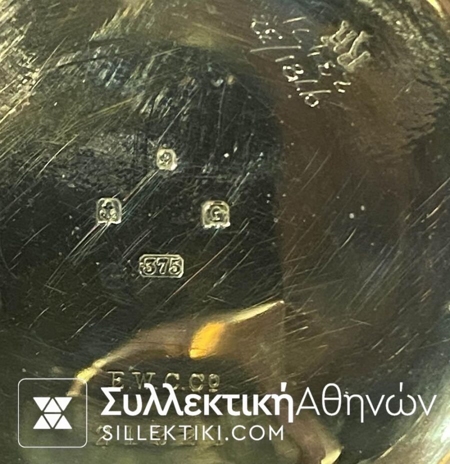 Ολόχρυσο Ρολόι Τσέπης 50 χιλιοστά