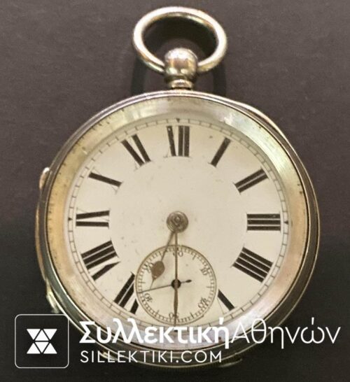 Silver Pocket Watch 50 mm no working