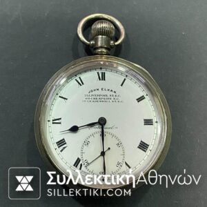 Pocket Watch JOHN ELKAN Good Fuction