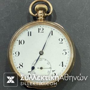 Gold solid (9k) Pocket Watch Working 50 mm