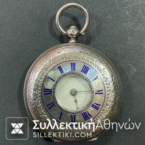 Silver small (36mm) Pocket Watch no working