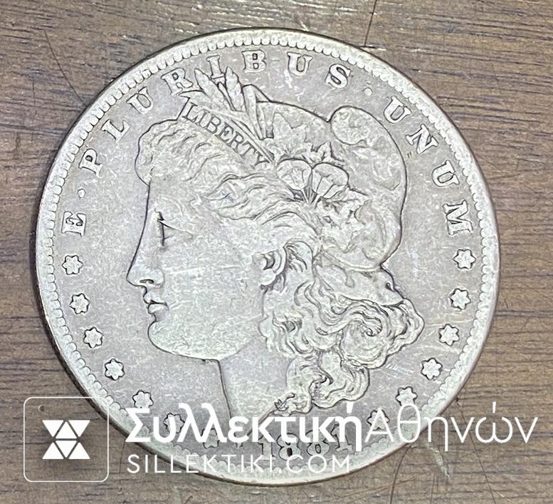 USA Dollar 1881 s VF