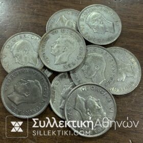2 shillings Coin silver