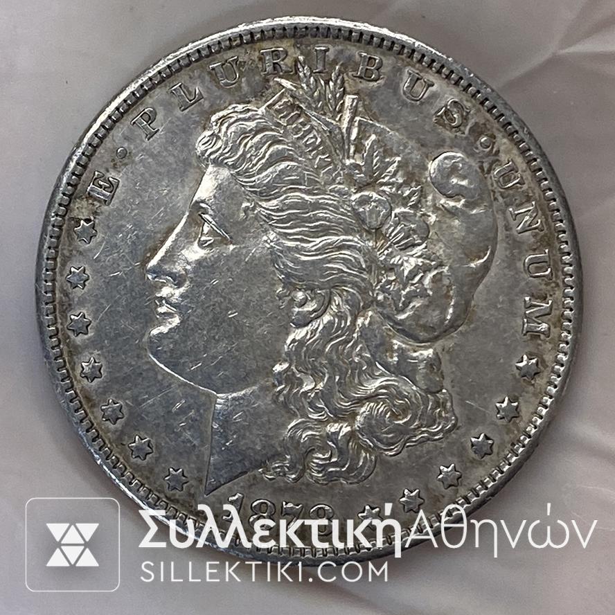 1871 Silver Dollar USA