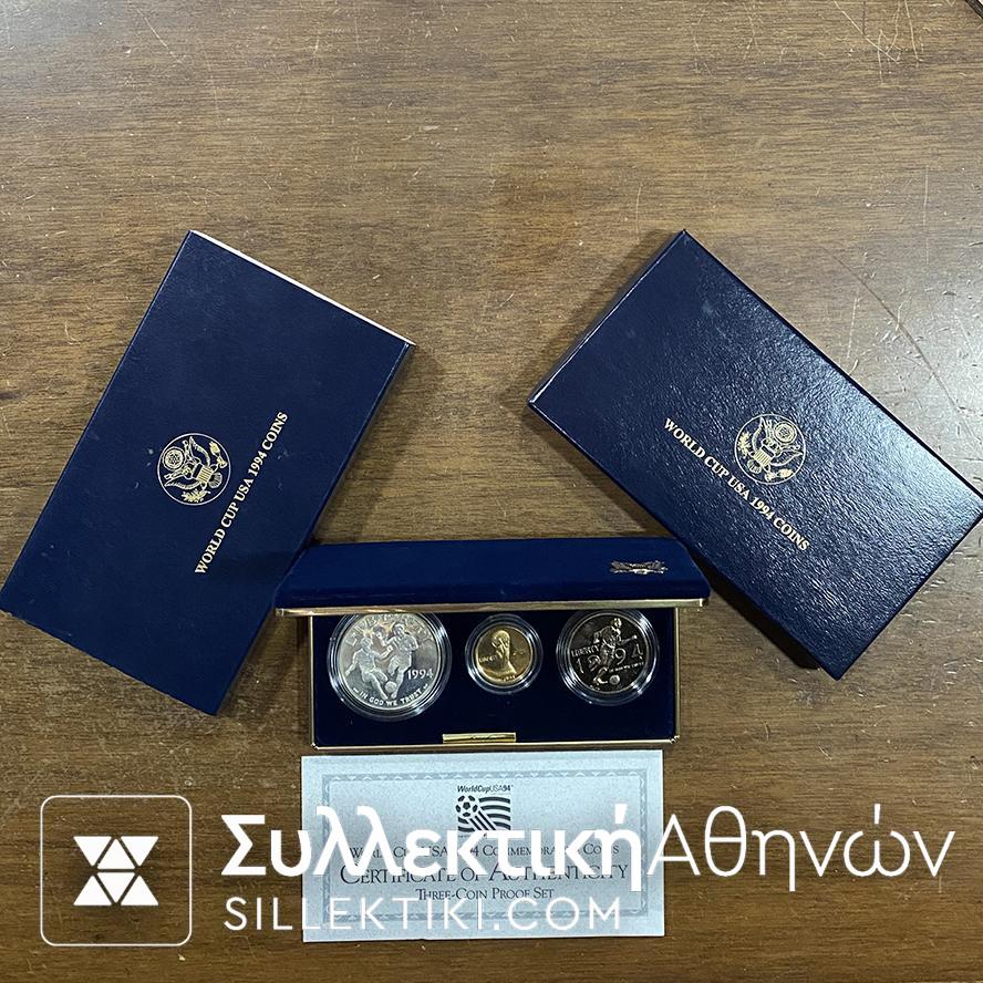 wordl cup usa 1994 coins