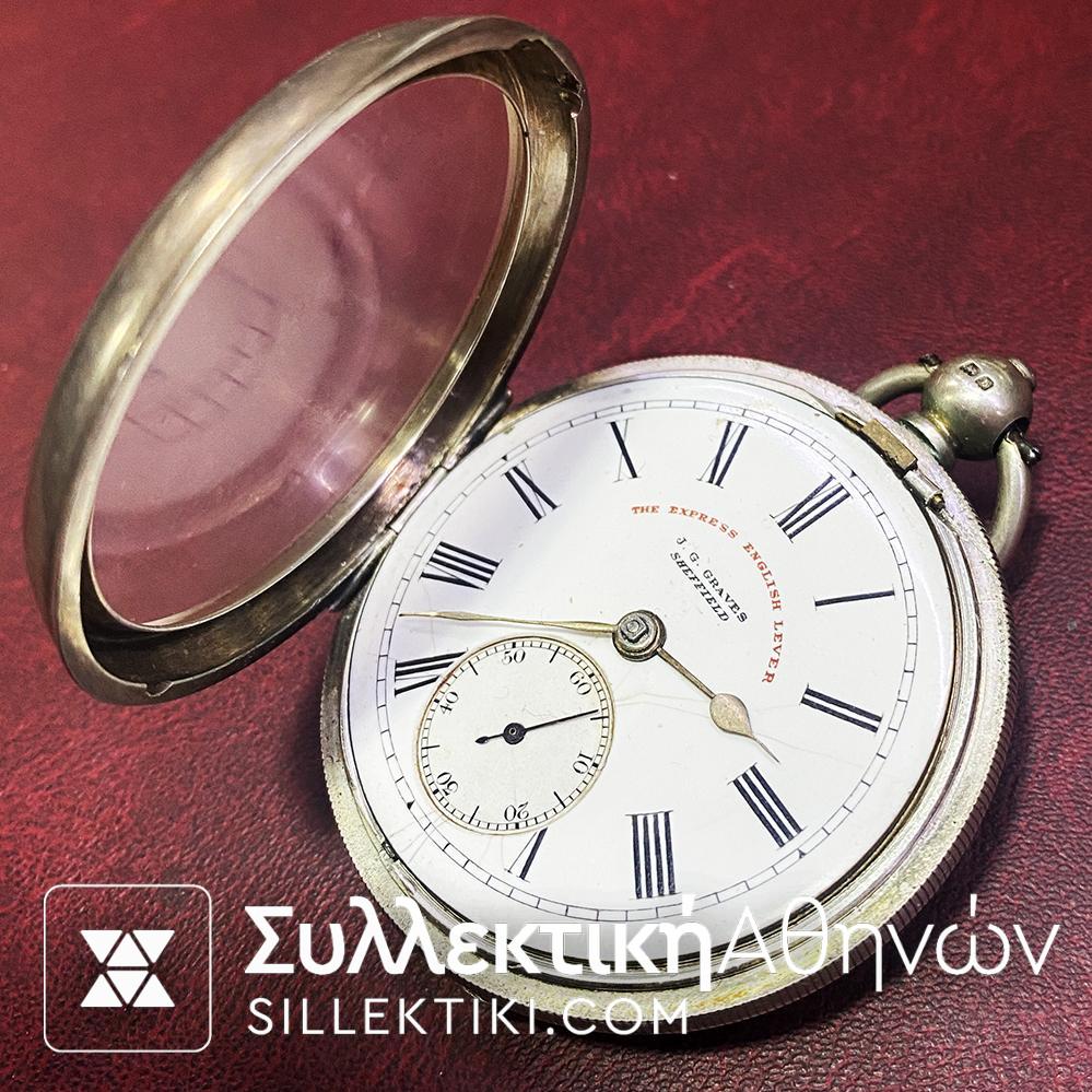 ρολοι τσεπης ασημενιο