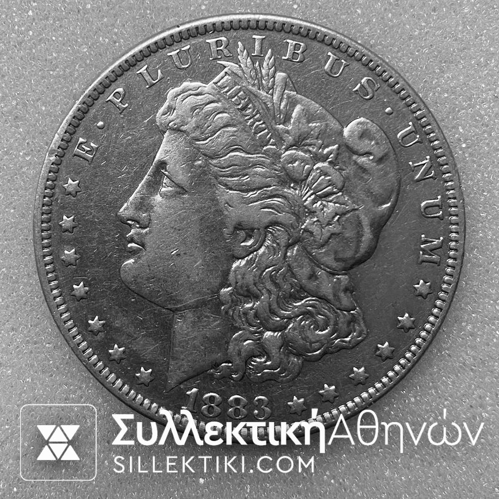 ΑΜΕΡΙΚΗ 1 Δολάριο 1883 ο Ασημένιο