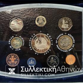 ΑΓΓΛΙΑ Σετ 2000 " Coins For The New Millennium" Proof Set