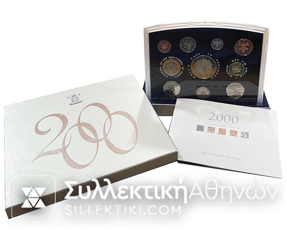 proof set 2000 coins united kingdom