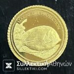 1 dollar 2007 gold coin palau