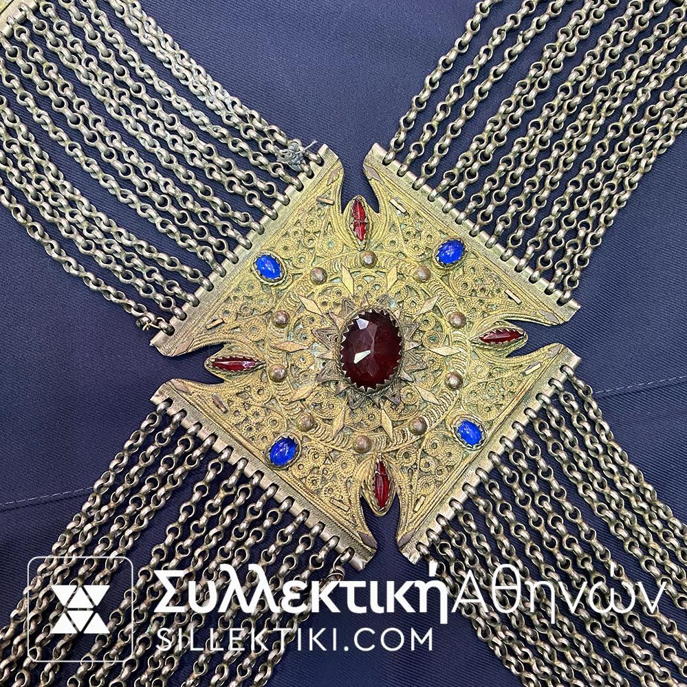 Κιουστέκι Σταυρωτό Γνήσιο Άριστο Εξαιρετικά Σπάνιο Παραδοσιακό