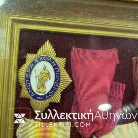 Part Of 9 Greek Medals-Orders Military Of IWW and IIWW