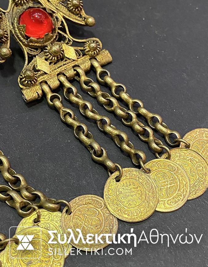 Σκουλαρίκια Χειροποίητα ΑΥΘΕΝΤΙΚΑ ΠΑΛΙΑ Συρματερά "Πουλιά"