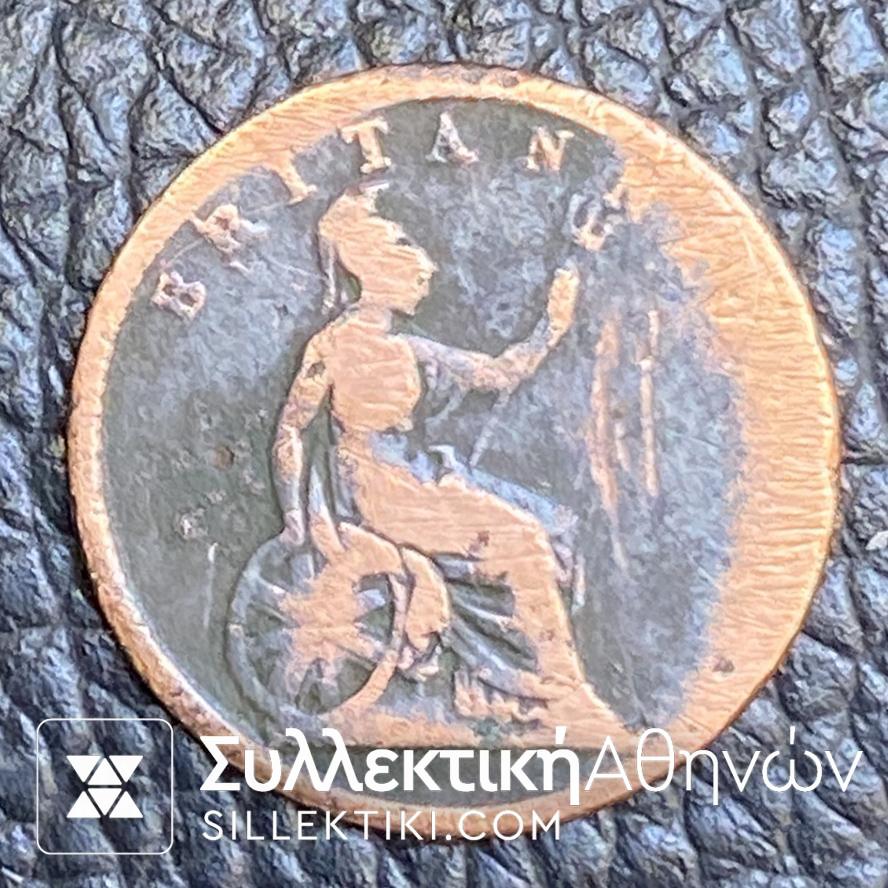 Νέος Οβολός 1834 Ιονικόν Κράτος Νόμισμα σε χαμηλή κατάσταση