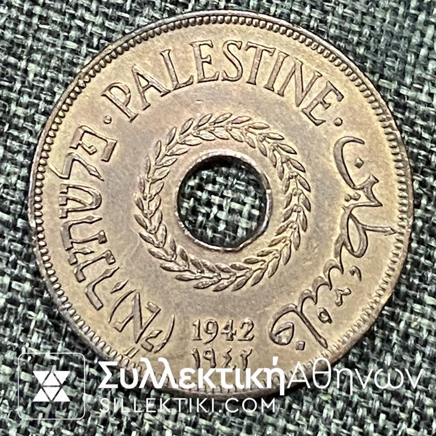 ΠΑΛΑΙΣΤΙΝΗ 20 Mils 1942 Νόμισμα Σχεδόν Ακυκλοφόρητο