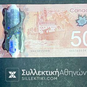 CANADA 50 Dollars 2012 AU Papermoney