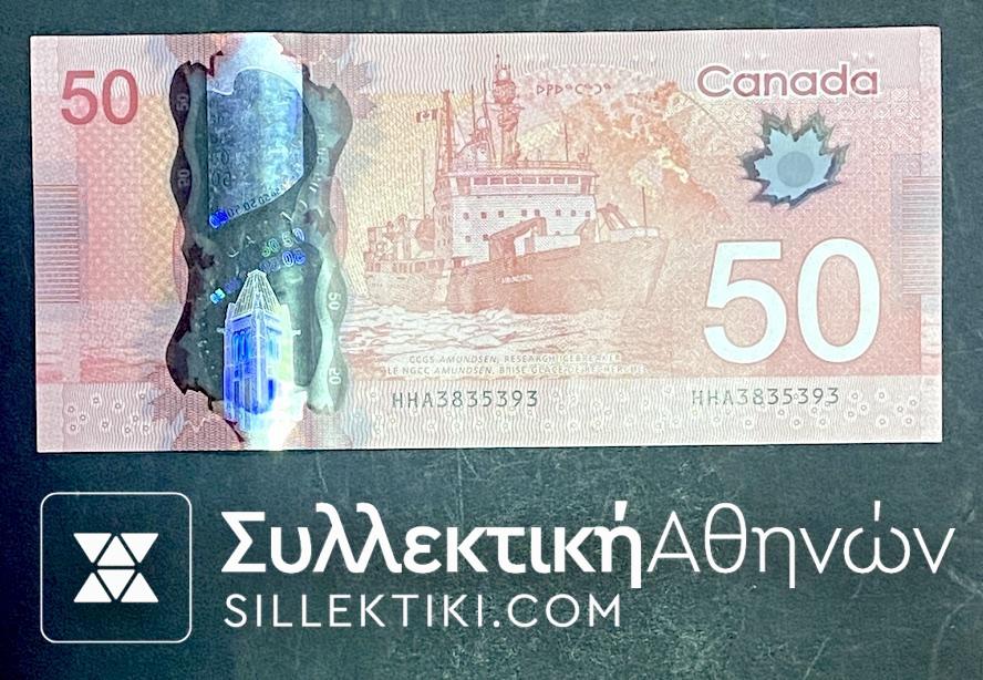 ΚΑΝΑΔΑΣ 50 Δολάρια 2012 Χαρτονόμισμα AU