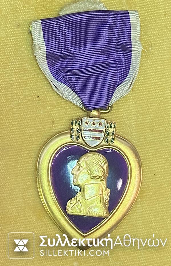 ΑΜΕΡΙΚΗ Μετάλλιο Πορφυρής Καρδιάς Στο κουτί του άψογο WWII