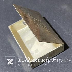 Ασημένιο (925) κουτάκι μπομπονιέρας κατασκευή ΒΟΥΡΑΚΗΣ