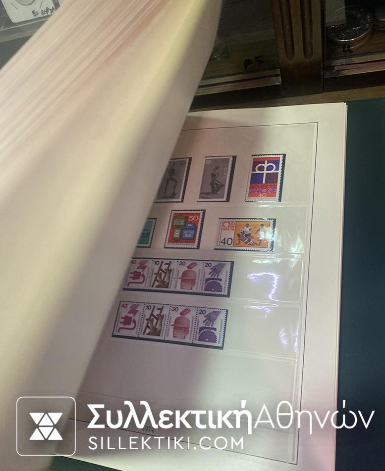 ΓΕΡΜΑΝΙΑ Πλήρης Συλλογή Γραμματοσήμων 1970-1985 ΛΟΥΞ