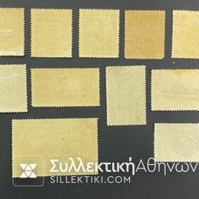 CRETA Stams Comlete Set 1908 MH