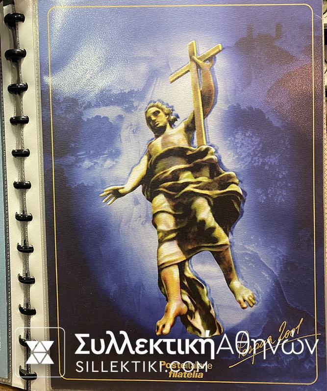 ITALY 10 FOLDER STAMPS SPECIAL ISSUES